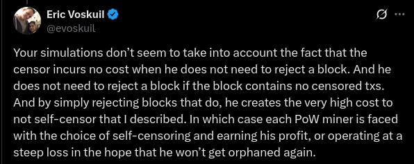 Is Decred censorship-resistant?